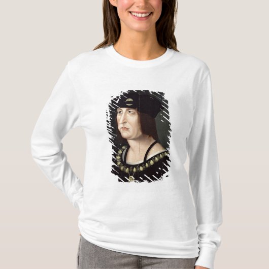 Portret van Louis XII King van Frankrijk T-shirt (Voorkant)