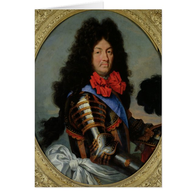 Portret van Louis XIV (Voorkant)