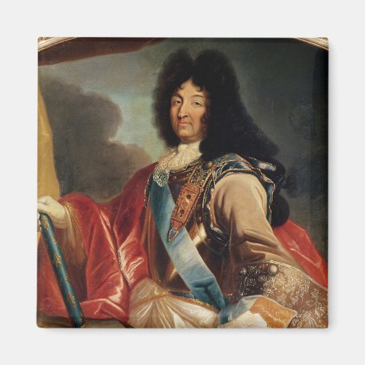 Portret van Louis XIV 2 Magneet (Voorkant)