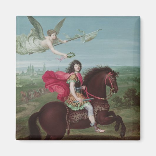 Portret van Louis XIV 2 Magneet (Voorkant)