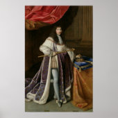 Portret van Louis XIV 2 Poster (Voorkant)