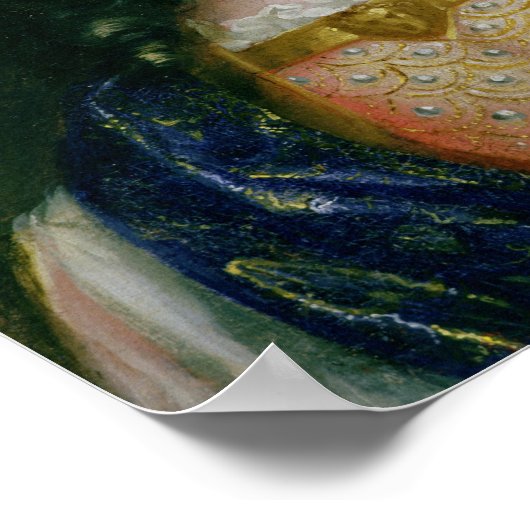 Portret van Louis XIV als kind Poster (Hoek)