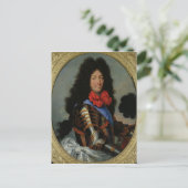 Portret van Louis XIV Briefkaart (Staand voorkant)