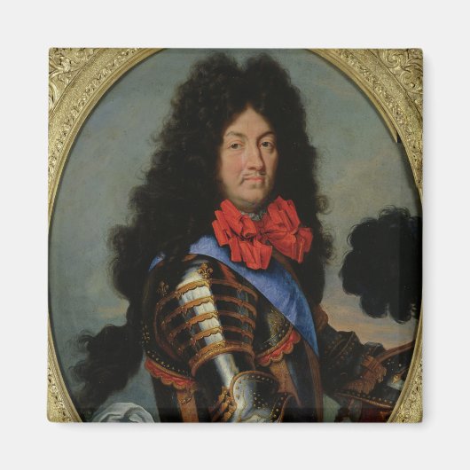 Portret van Louis XIV Magneet (Voorkant)