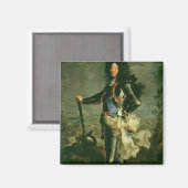 Portret van Louis XIV Magneet (Voorkant / Achterkant)