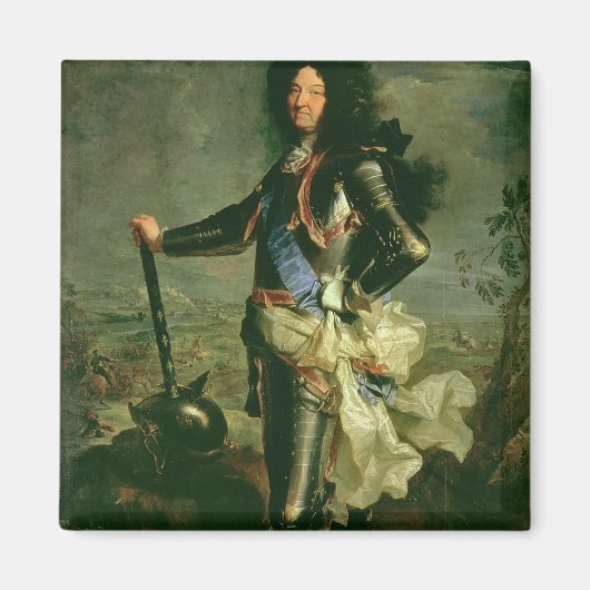 Portret van Louis XIV Magneet (Voorkant)