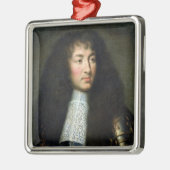 Portret van Louis XIV Metalen Ornament (Links)