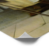 Portret van Louis XIV na 1670 Poster (Hoek)