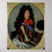 Portret van Louis XIV Poster (Voorkant)