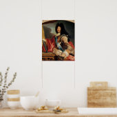 Portret van Louis XIV Poster (Keuken)