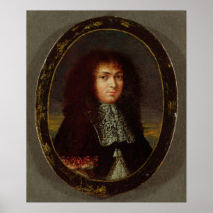 Portret van Louis XIV Poster
