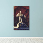 Portret van Louis XIV van 10.1648 jaar Canvas Afdruk (Insitu (Houten vloer))