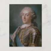 Portret van Louis XV Koning van Frankrijk Briefkaart (Voorkant)