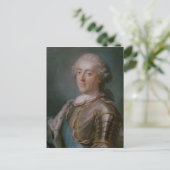 Portret van Louis XV Koning van Frankrijk Briefkaart (Staand voorkant)