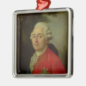 Portret van Louis XVI King van Frankrijk Metalen Ornament (Links)
