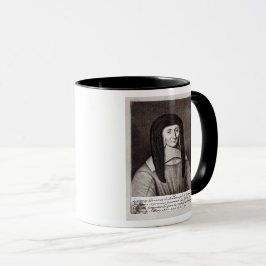 Portret van Louise de Marillac Mok (Voorkant rechts)