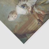 Portret van Louise, Frederick V's eerste koningin Tissuepapier (Detail)