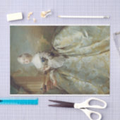 Portret van Louise, Frederick V's eerste koningin Tissuepapier (Craft)