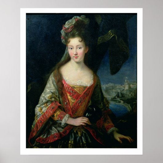 Portret van Louise-Hippolyte (1687-1731), prinses Poster (Voorkant)
