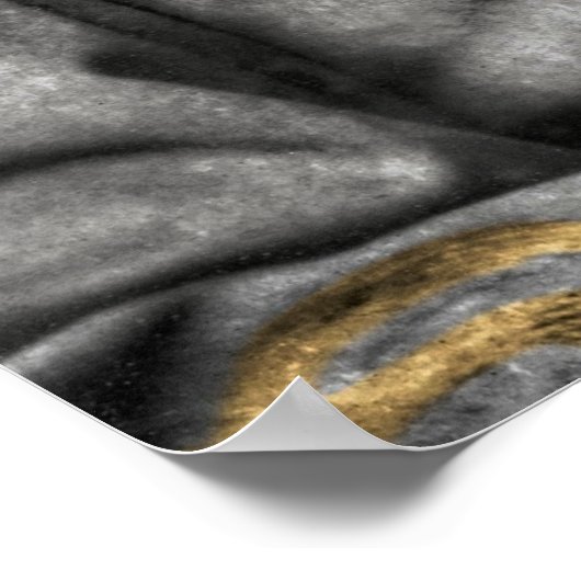 Portret van Lt. General James Longstreet Poster (Hoek)