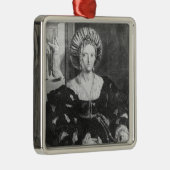 Portret van Lucrezia Borgia Metalen Ornament (Rechts)