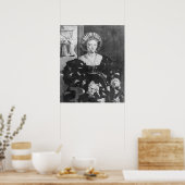 Portret van Lucrezia Borgia Poster (Keuken)