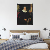 Portret van Ludovicus Nonnius Canvas Afdruk (Insitu (Slaapkamer))