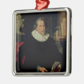 Portret van Ludovicus Nonnius Metalen Ornament (Links)