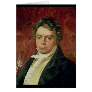 Portret van Ludwig Van Beethoven
