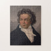 portret van Ludwig van Beethoven (1870) Legpuzzel (Verticaal)