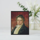 Portret van Ludwig Van Beethoven Briefkaart (Staand voorkant)