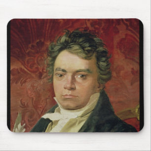 Portret van Ludwig Van Beethoven Muismat