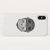 Portret van luiaard | Antieke helm Case-Mate iPhone Case (Achterkant (horizontaal))