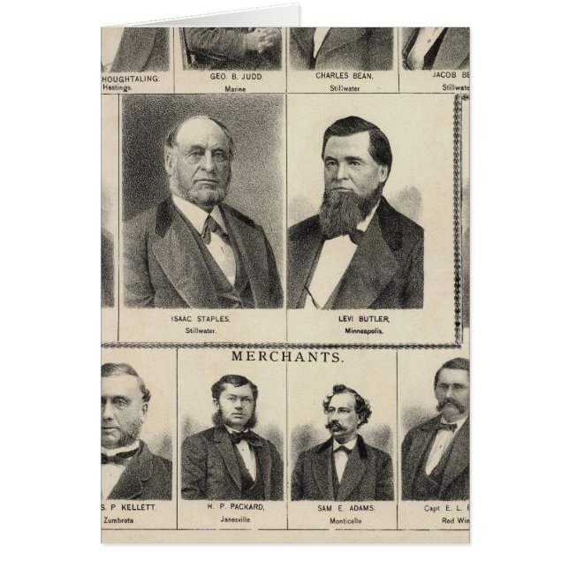 Portret van Lumber Dealers, Minnesota (Voorkant)