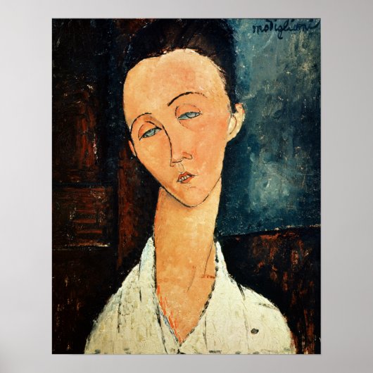 Portret van Lunia Czechowska, 1918 Poster (Voorkant)