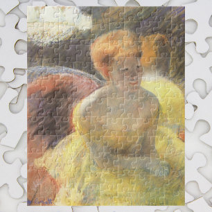 Portret van Lydia bij de opera door Mary Cassatt Legpuzzel