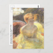 Portret van Lydia in de opera van Mary Cassatt Briefkaart (Voorkant / Achterkant)