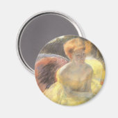 Portret van Lydia in de opera van Mary Cassatt Magneet (Voorkant / Achterkant)