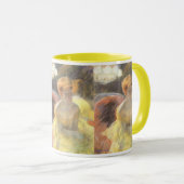 Portret van Lydia in de opera van Mary Cassatt Mok (Voorkant rechts)