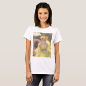 Portret van Lydia in de opera van Mary Cassatt T-shirt (Voorkant volledig)