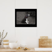 Portret van Mabel nr. 3 Poster (Keuken)