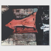 Portret van Madam Pompadour, Modigliani Cadeaupapier (Vlak)