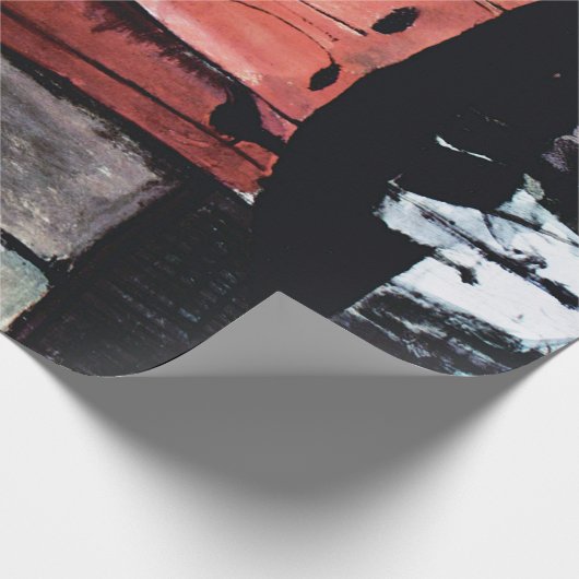 Portret van Madam Pompadour, Modigliani Cadeaupapier (Hoek)