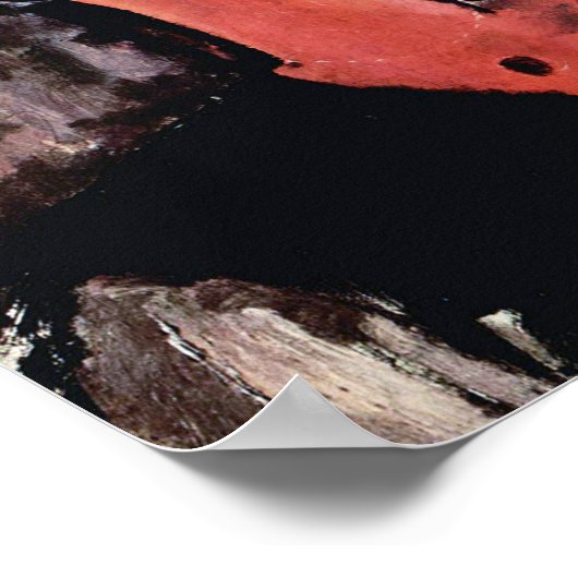 Portret van Madam Pompadour, Modigliani Poster (Hoek)