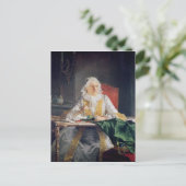 Portret van Madame Antoine Crozat, 1741 Briefkaart (Staand voorkant)