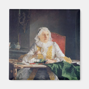 Portret van Madame Antoine Crozat, 1741 Magneet