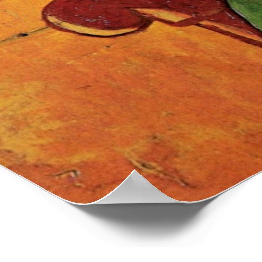 Portret van Madame Augustine Roulin | 1888 Poster (Hoek)