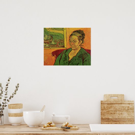 Portret van Madame Augustine Roulin | 1888 Poster (Keuken)