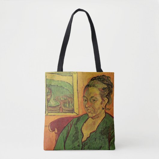 Portret van Madame Augustine Roulin | 1888 Tote Bag (Voorkant)