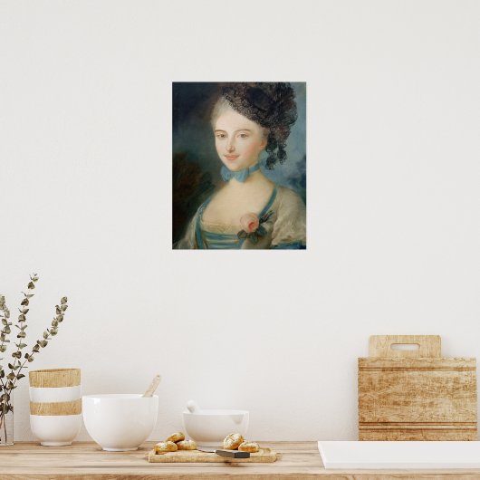 Portret van Madame Balzac, c.1798 Poster (Keuken)